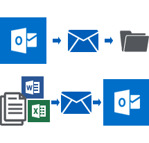 email management outlook integration icon